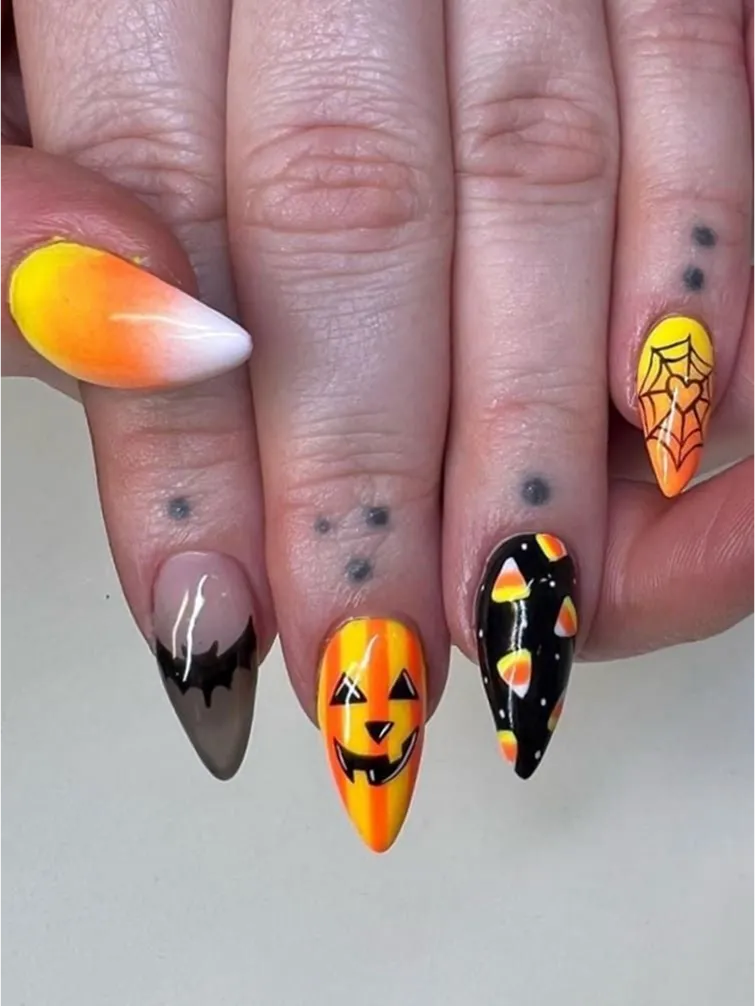 nail art halloween
