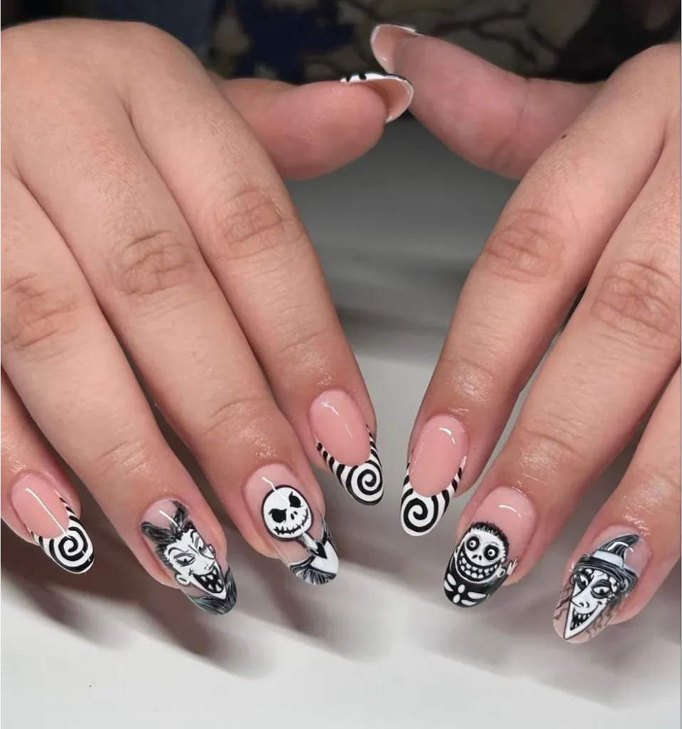 nail art halloween